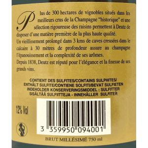 Champagne Brut Millesime AOC 2016 Geschenkbox - Deutz