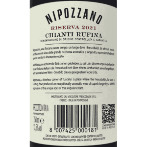 Chianti Rufina Riserva Nipozzano DOCG 2021 - Frescobaldi