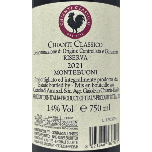 Chianti Classico Riserva Montebuoni DOCG 2021 - Castello di Ama
